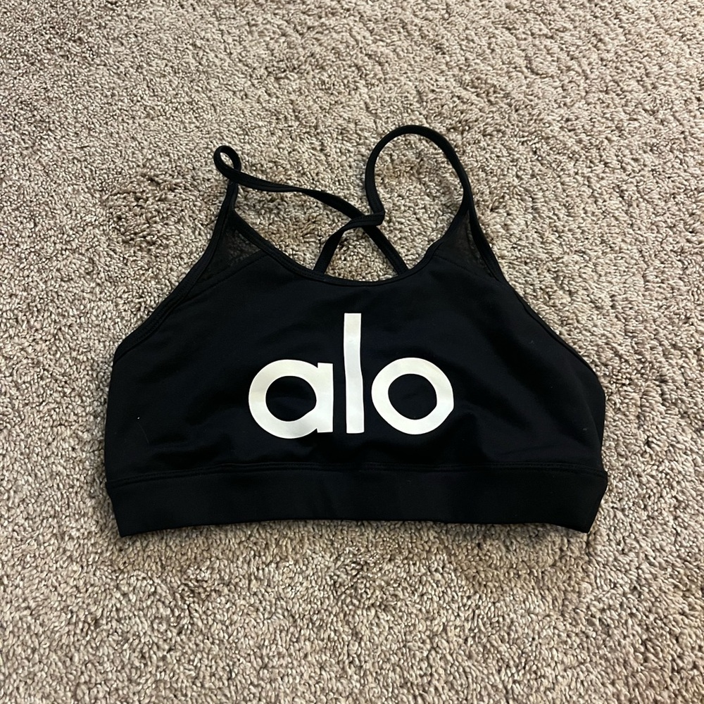 ALO Yoga Black Sports Bra